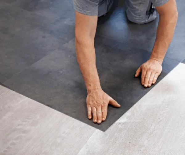 What our crew does before the first tile goes down
